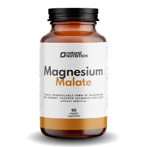 100% Magnesium Malate kapsle 90 caps