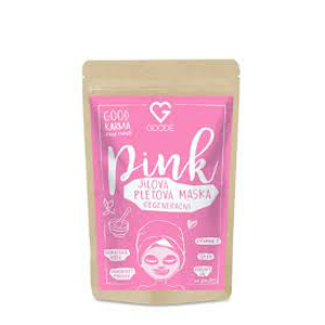 100% Přírodní pleťové masky Goodie růžová PINK