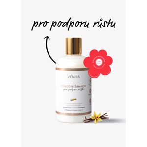 VENIRA přírodní šampon pro podporu růstu vlasů, vanilka, 300 ml