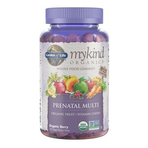 Mykind Organics - Prenatální žvýkací mutivitamíny z organického ovoce, 120 gumídků