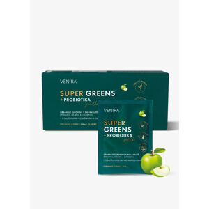 VENIRA super greens + probiotika, jablko, 30 sáčků