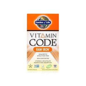 Vitamin Code Raw Železo, 30 kapslí