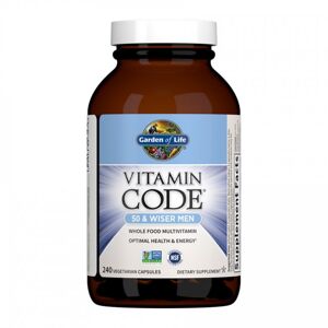Vitamin Code 50 pro muže po padesátce, 240 kapslí