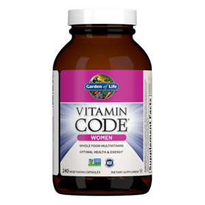 Vitamin Code - RAW multivitamín pro ženy, 240 kapslí