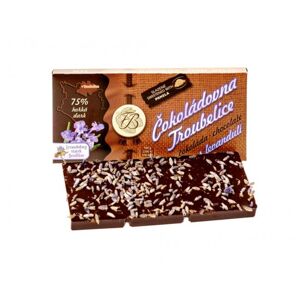 Čokoláda hořká 75% s LEVANDULÍ, 45 g
