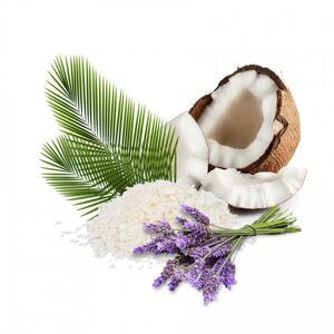Kokosové mýdlo na praní – strouhané - levandule 500g