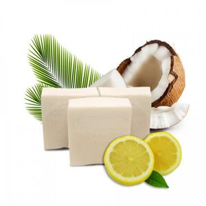 Kokosové mýdlo na praní – tuhé – citron 120g