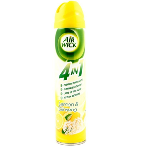 
				Airwick 4in1 Citrus aerosolový sprej citron - ženšen 240 ml
		