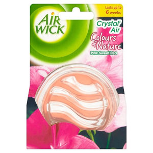 
				Airwick Colours of Nature Crystal air růžové květy středomoří osvěžovač vzduchu 5,21 g
		