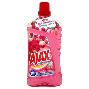 Ajax Active Soda čistič povrchů v domácnosti 1000 ml, Tulips and Lychee