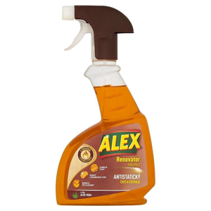Alex ALEX Mýdlový čistič na všechny typy nábytku aloe vera, sprej 375 ml