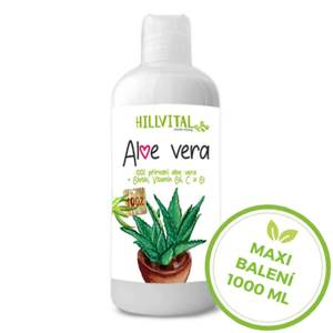 Aloe Vera - obohacená 100% šťáva - 1000 ml - DIABETES