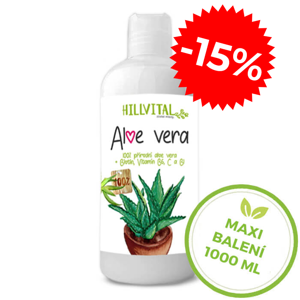 Aloe Vera - obohacená 100% šťáva - 1000 ml - Jarní slevy