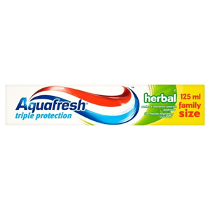 Aquafresh Triple Protection Herbal zubní pasta 125 ml