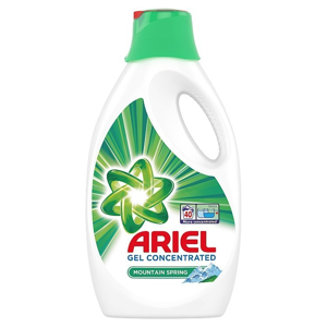 Ariel gel Mountain Spring, 40 praní 2,2 l