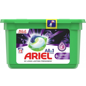 Ariel +Lenor Unstoppables kapsle na praní, 12 praní