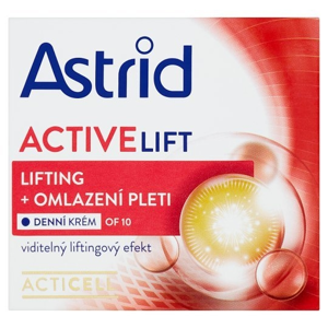 
				Astrid ACTIVE Lift liftingový omlazující denní krém pro zralou pleť 50+ 50 ml
		