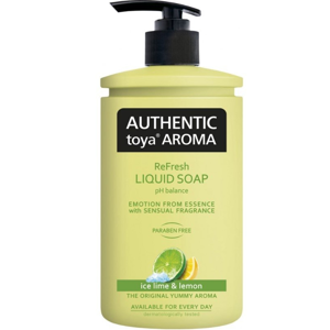 Authentic toya Aroma ice lime & lemon tekuté mýdlo, 400 ml