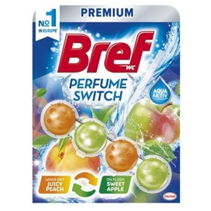 
				Bref Perfume Switch Peach Apple WC blok 50 g
		
