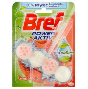 
				Bref WC blok Power Aktiv ProNature Grapefruit, 50 g
		
