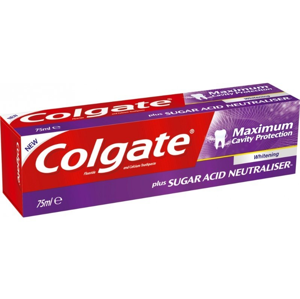 Colgate Max Cavity Protection Whitening, zubní pasta, 75 ml