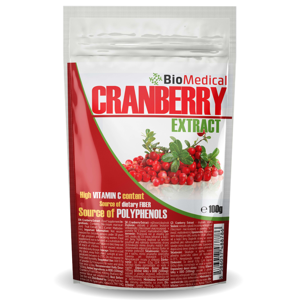 Cranberry Extract - brusinkový extrakt 100g