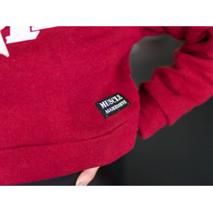 Dámska mikina Crop Big Red – MuscleAggressive L