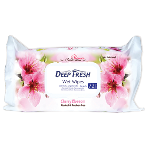 
				Deep Fresh Cherry Blossom vlhčené odličovací ubrousky 72ks
		