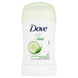 Dove Go Fresh Tuhý antiperspirant s vůní Okurky&Zeleného Čaje 40 ml