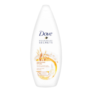 
				Dove Milk & Honey sprchový gel, 250 ml
		