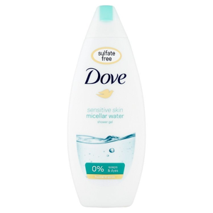 
				Dove Sensitive Skin micelární sprchový gel 250 ml
		