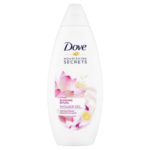 
				Dove sprchový gel lotosový květ a rýžová voda 250 ml
		