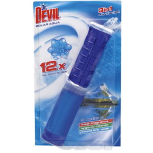 Dr. Devil 5v1 Point Block Polar Aqua, wc blok v tubě, na 12 použití, 75 ml