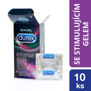 
				Durex Intense Orgasmic kondomy 10ks
		