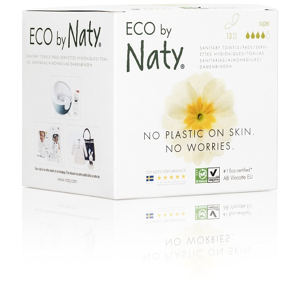 Eco Naty Dámské ECO vložky Naty - super (13 ks)