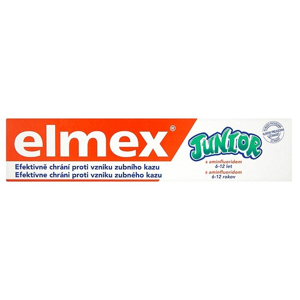 Elmex elmex Junior Zubní pasta s aminfluoridem 6-12 let 75 ml