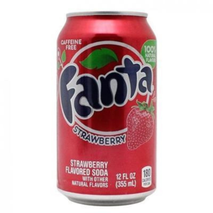 
				Fanta Strawberry 355ml (USA)
		