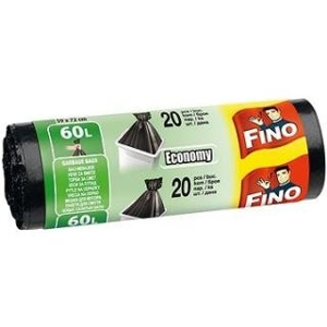 
				Fino Pytle na odpadky - Economy - černé 60 l / 20 ks
		