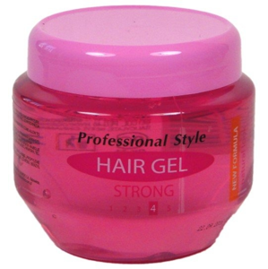 Gel na vlasy Professional strong (růžový) 250 ml