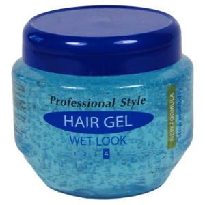 Gel na vlasy wet look (modrý) 250 ml