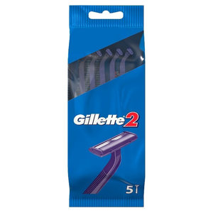 
				Gillette 2 dvoubřitá jednorázová holítka 5ks
		