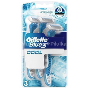 Gillette Blue3 COOL jednorázová holítka 3ks