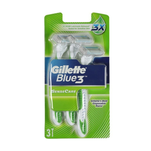 
				Gillette Blue3 Sensitive Care jednorázová holítka 3ks
		