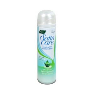 Gillette Satin Care Aloe Vera Shave Gel ( suchá pleť ) - Gel na holení 200 ml