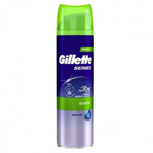 
				Gillette Series Sensitive s aloe vera 200ml gel
		