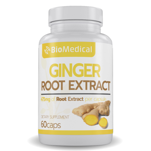 Ginger Root Extract - zázvorový extrakt v kapslích 60 caps