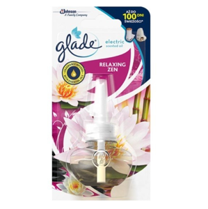 Glade Electric Scented Oil Relaxing Zen elektrický osvěžovač vzduchu náhradní náplň, 20 ml