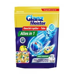 
				Glanz Meister Dishwasher tablety do myčky 90ks 1440g
		