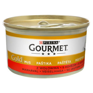 
				GOURMET Gold paštika s hovězím 85 g
		