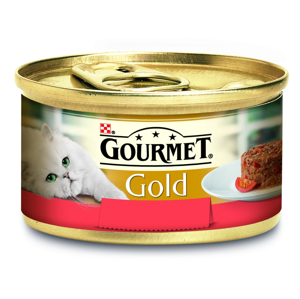 
				GOURMET Gold Savoury Cake S hovězím a rajčaty 85 g
		